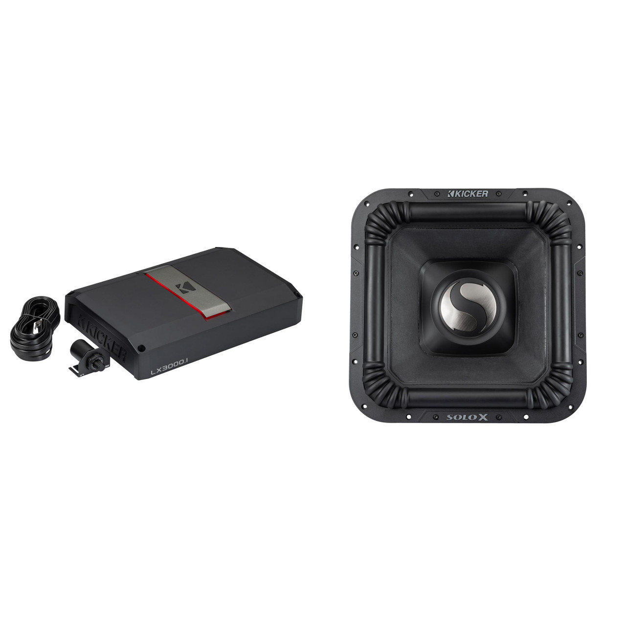 Kicker 49L7X182 - SoloX L7X 18-Inch & LX3000.1 Mono Amplifier