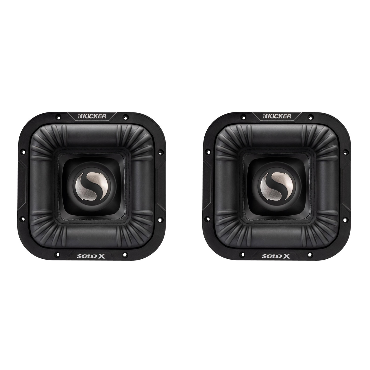 Kicker (2) 49L7X82 - SoloX L7X 8-Inch Competition Subwoofer, 2-Ohm