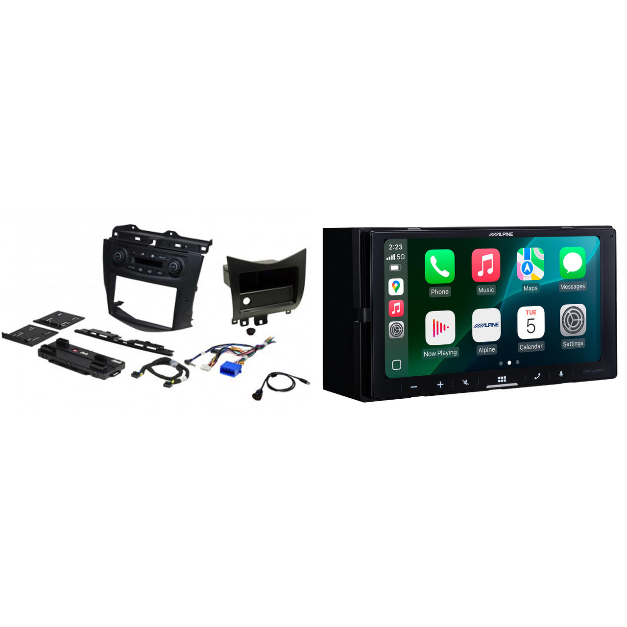 Alpine iLX-W770 7-Inch Mech-less Receiver w/ PAC RPK4-HD1101