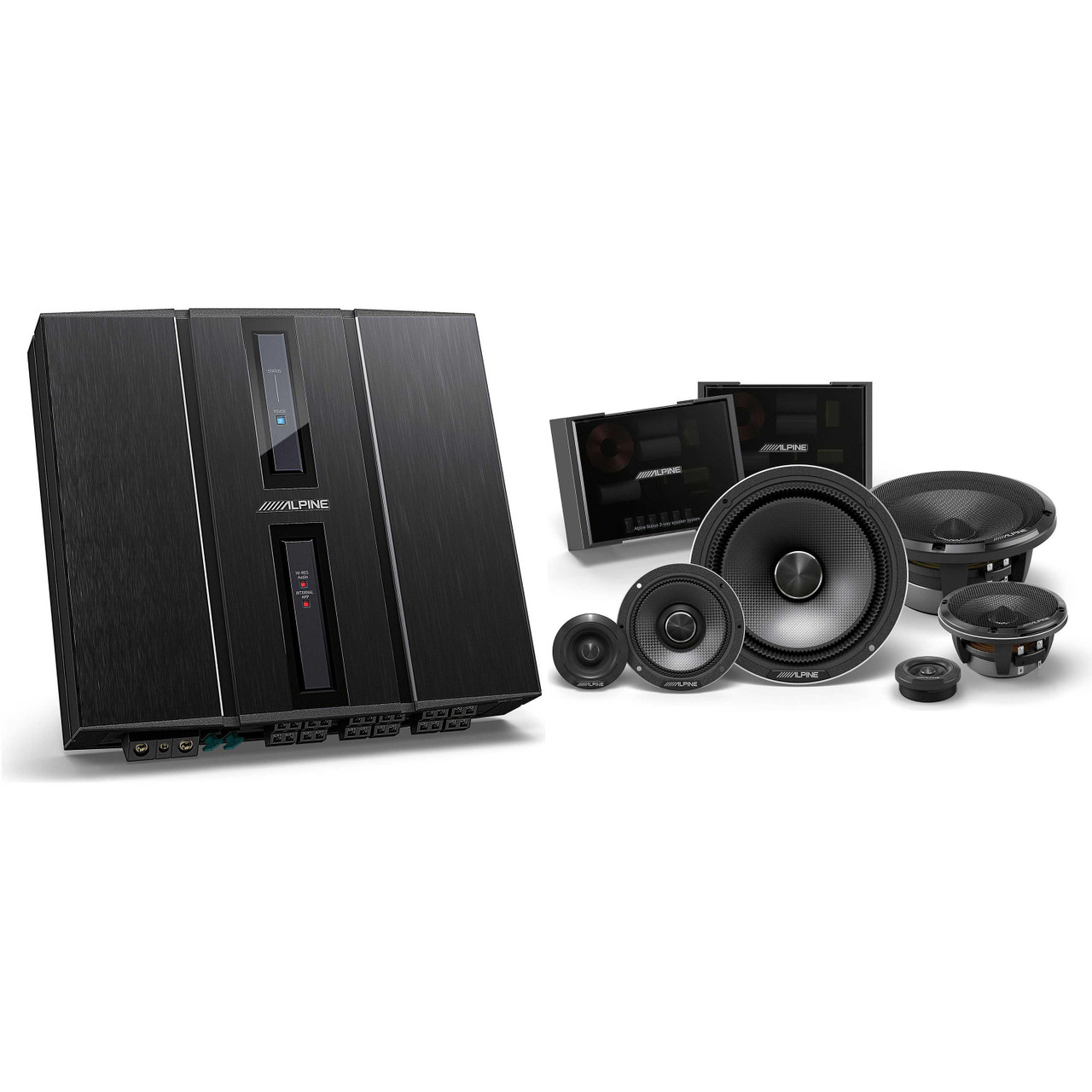 Alpine HDP-D90 Alpine Status 12-channel DSP Amp w/ HDZ-653S