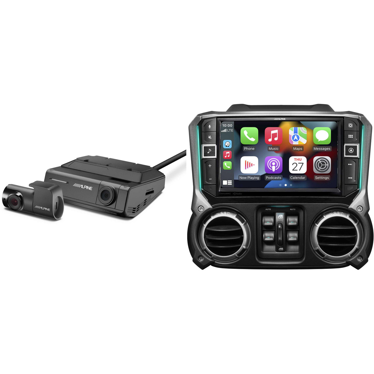 Alpine i509-WRA-JK 9-Inch Multimedia Receiver Compatible with 2011