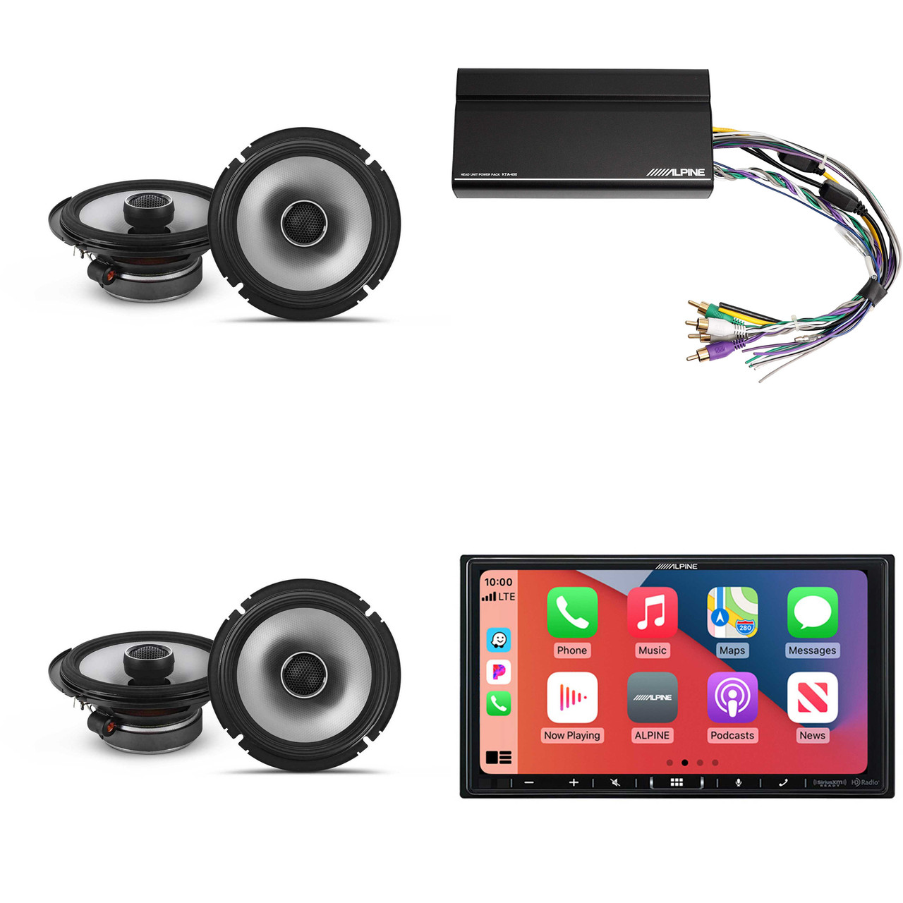 Alpine iLX-407 7-Inch Multimedia Receiver Apple Carplay and