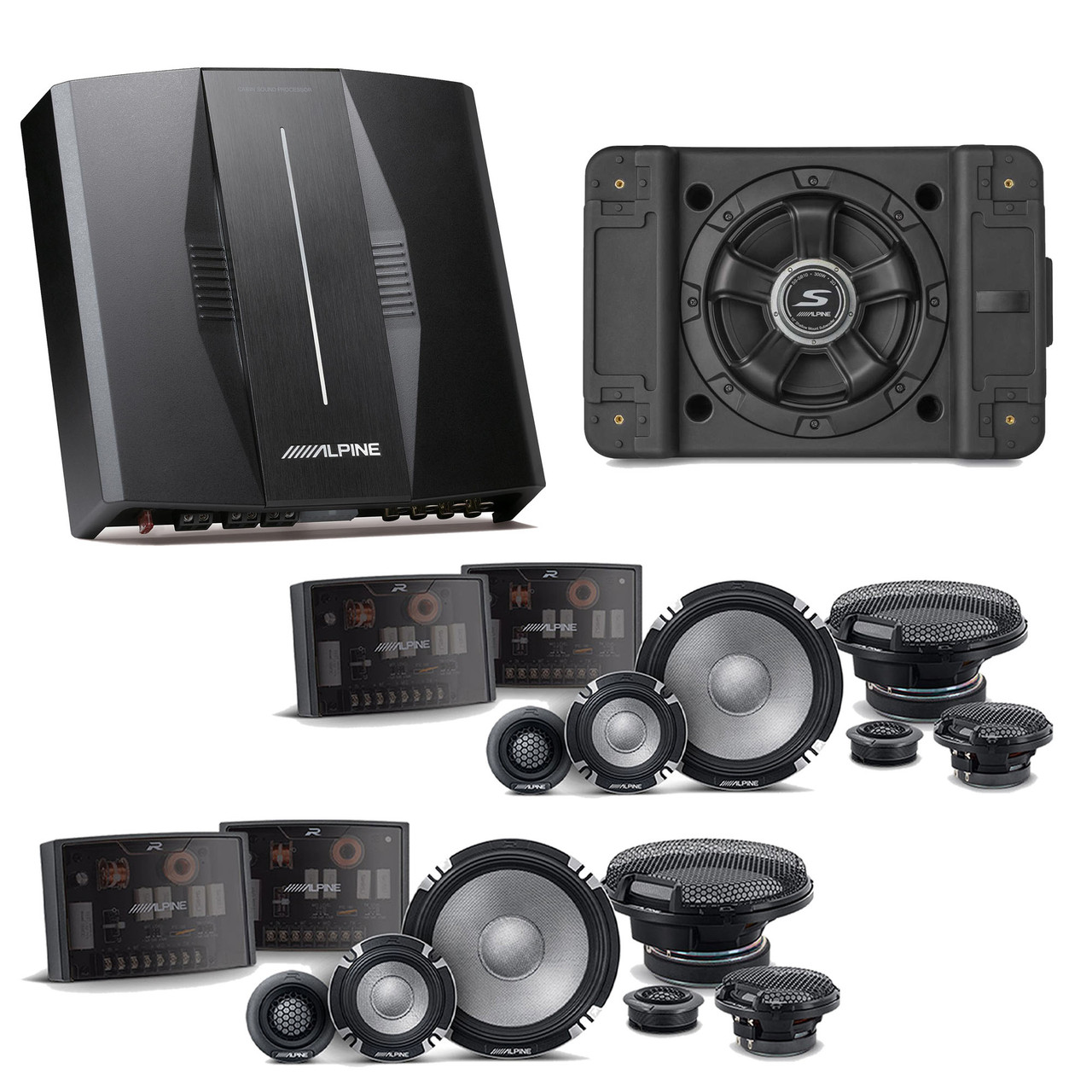 Alpine PXE-C80-88 OPTIM8 8-Channel Hi-Res Digital Sound Processor