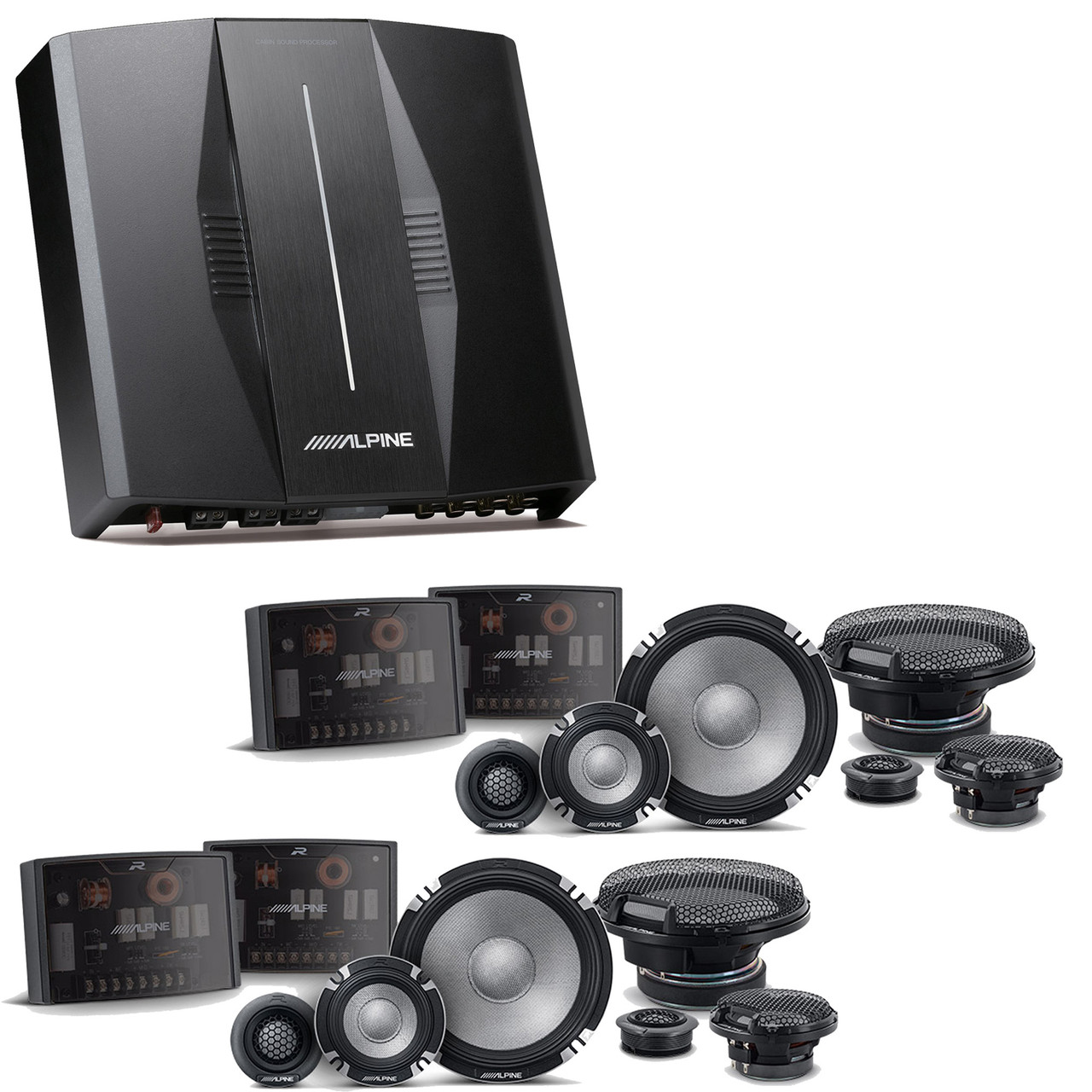 Alpine PXE-C80-88 OPTIM8 8-Channel Hi-Res Digital Sound Processor