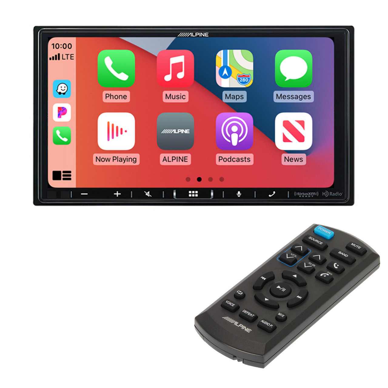 Alpine iLX-407 Digital multimedia receiver & RUE-4360 Remote