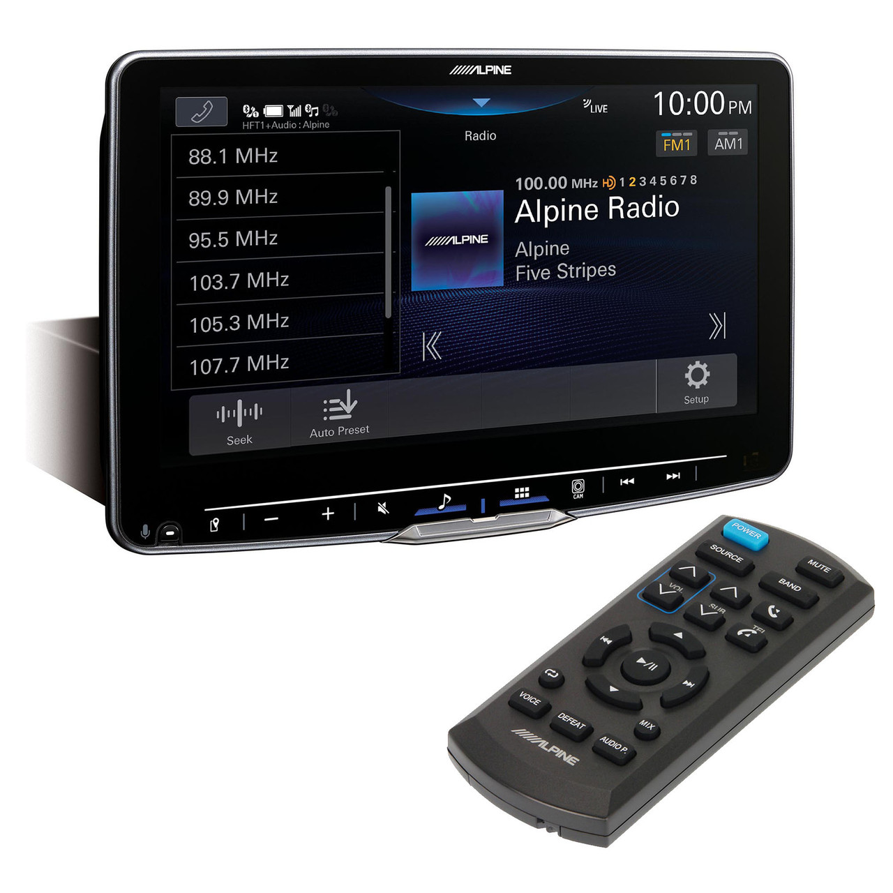 Alpine Halo11 iLX-F511 Digital multimedia receiver & RUE-4360