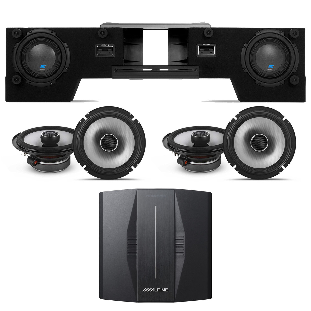 Alpine PXE-C80-88 OPTIM8 8-Channel Hi-Res Digital Sound Processor