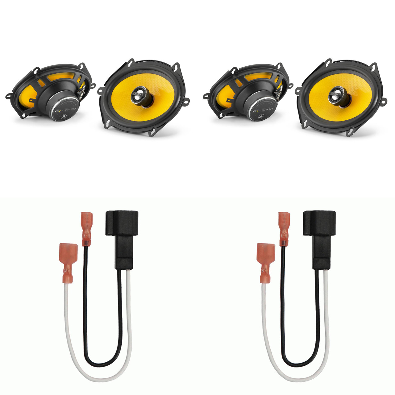 TENVOX SG-5705 30D スピーカー JL Audio (2 Pair ) C1-570X 5x7
