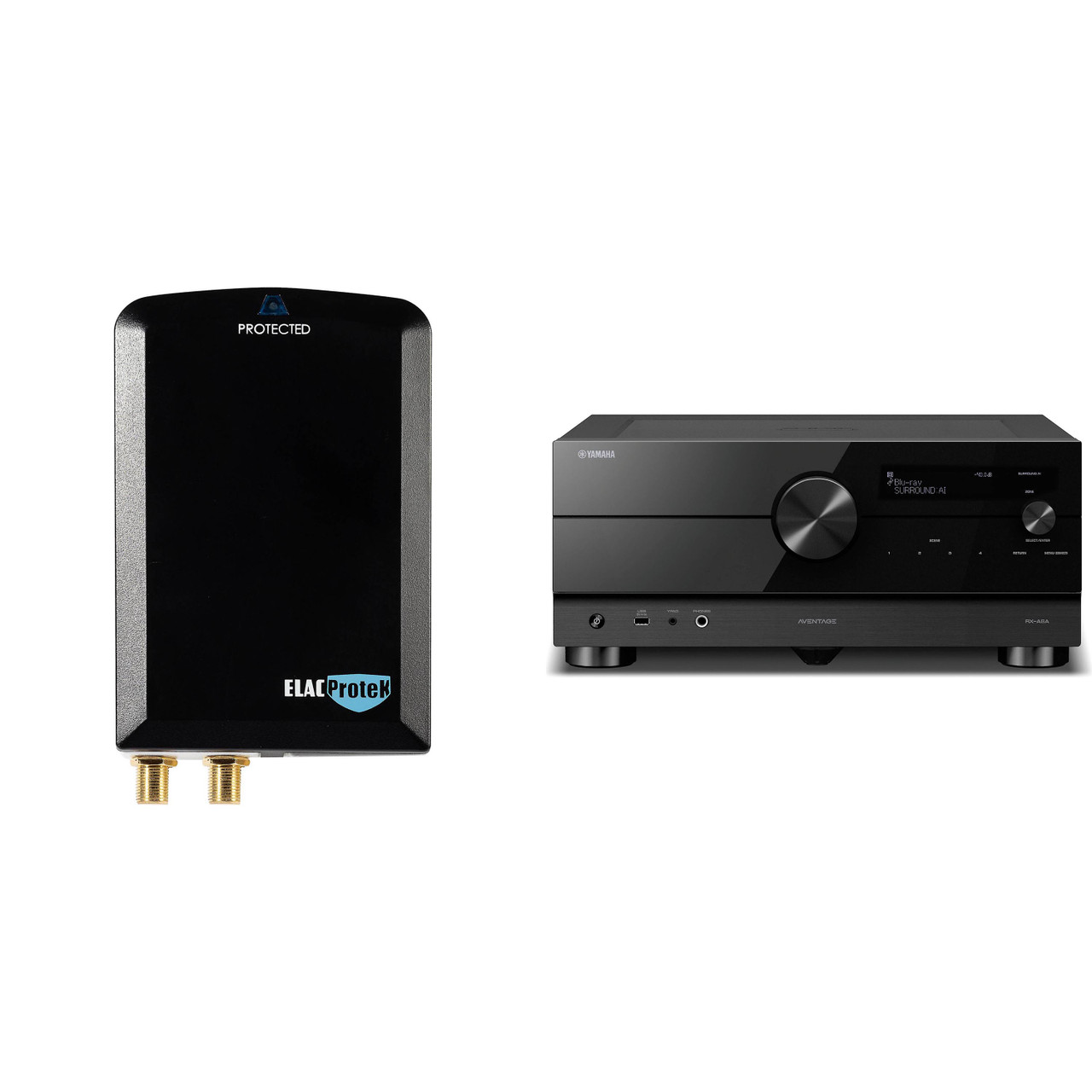 Yamaha Aventage Rx-A6a 9.2 Channel Receiver And Pb-30S 3 Outlet
