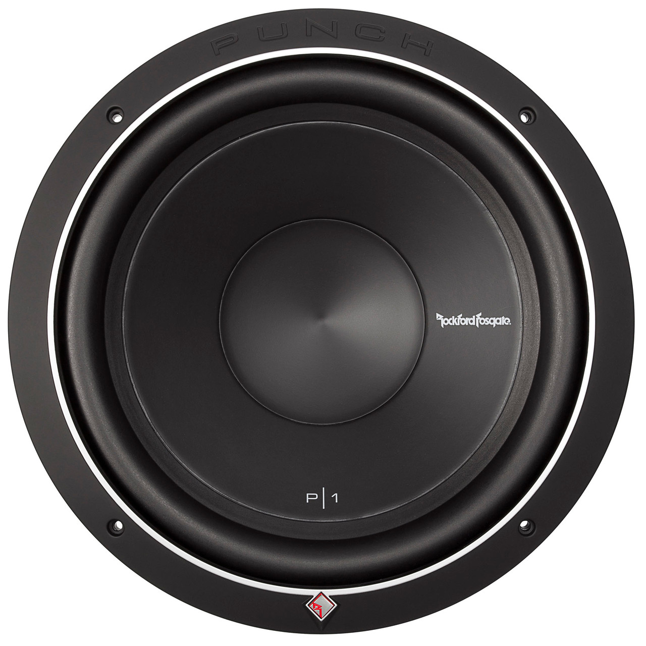 Rockford Fosgate P1S4-12 12” Subwoofer- SVC (4-Ohm), 250 Watts Rms 