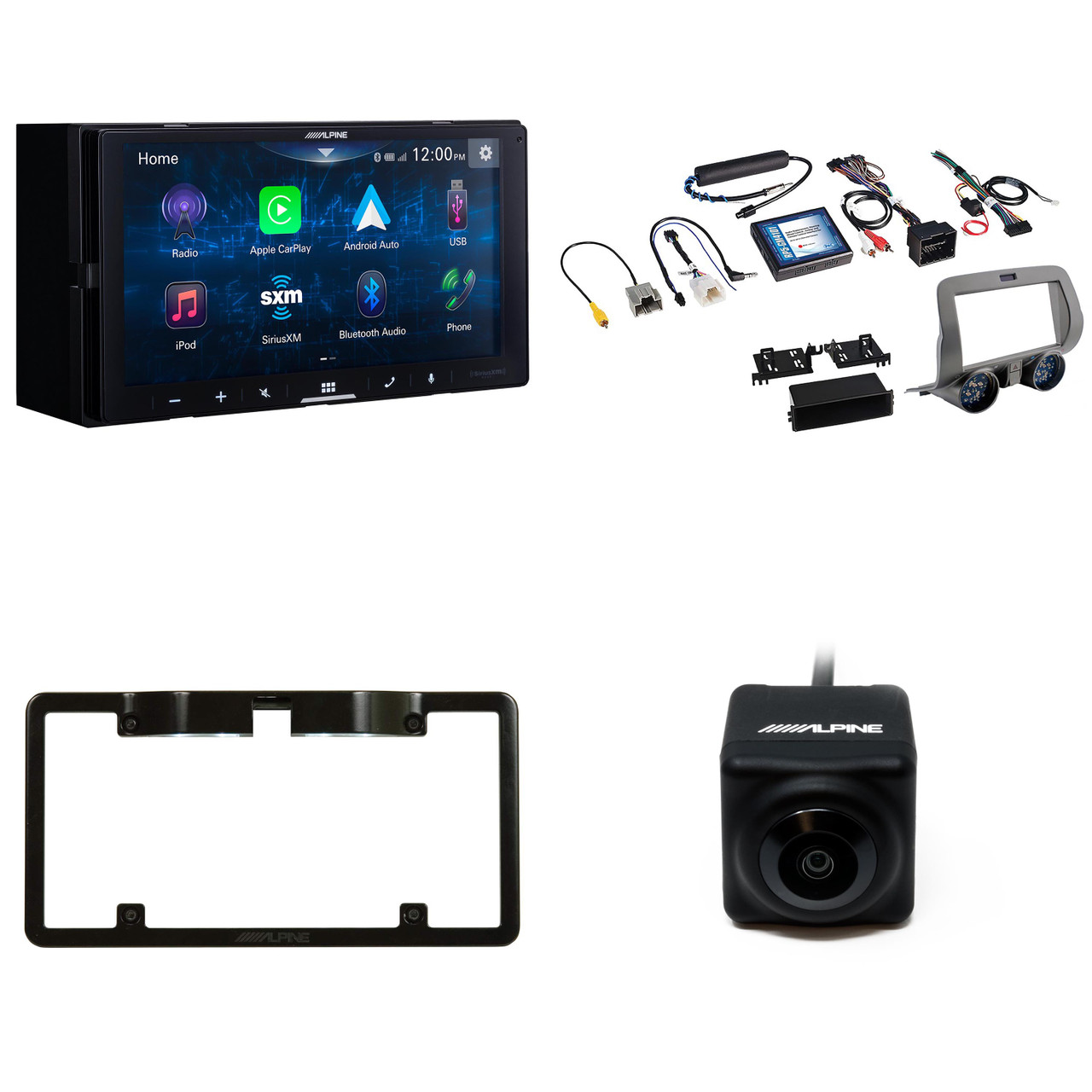 Alpine iLX-W670-S 7-Inch Receiver + PAC RPK5-GM4101 2010-15 Chevy