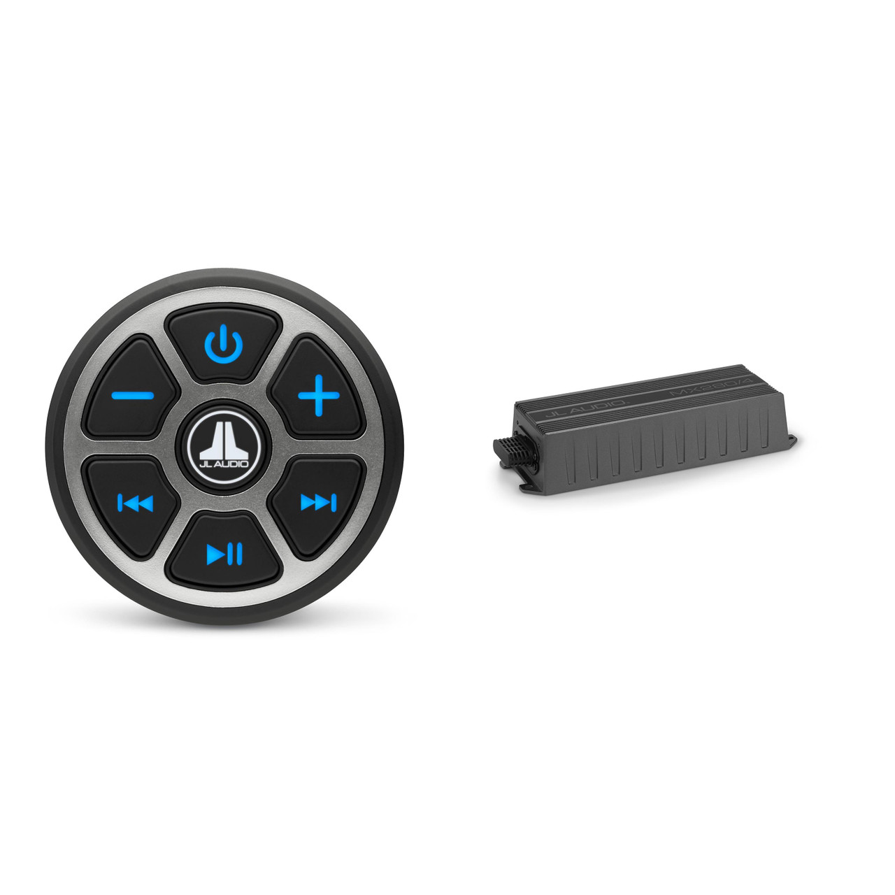 JL Audio UTV Bluetooth Controller & 4 Ch. Amp Bundle ( MBT-CRXv3