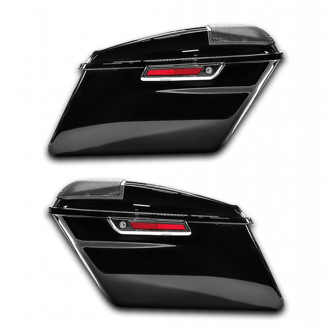 Cicada Audio 14HDBAG10LID69 Replacement Saddlebags for H-D 2014