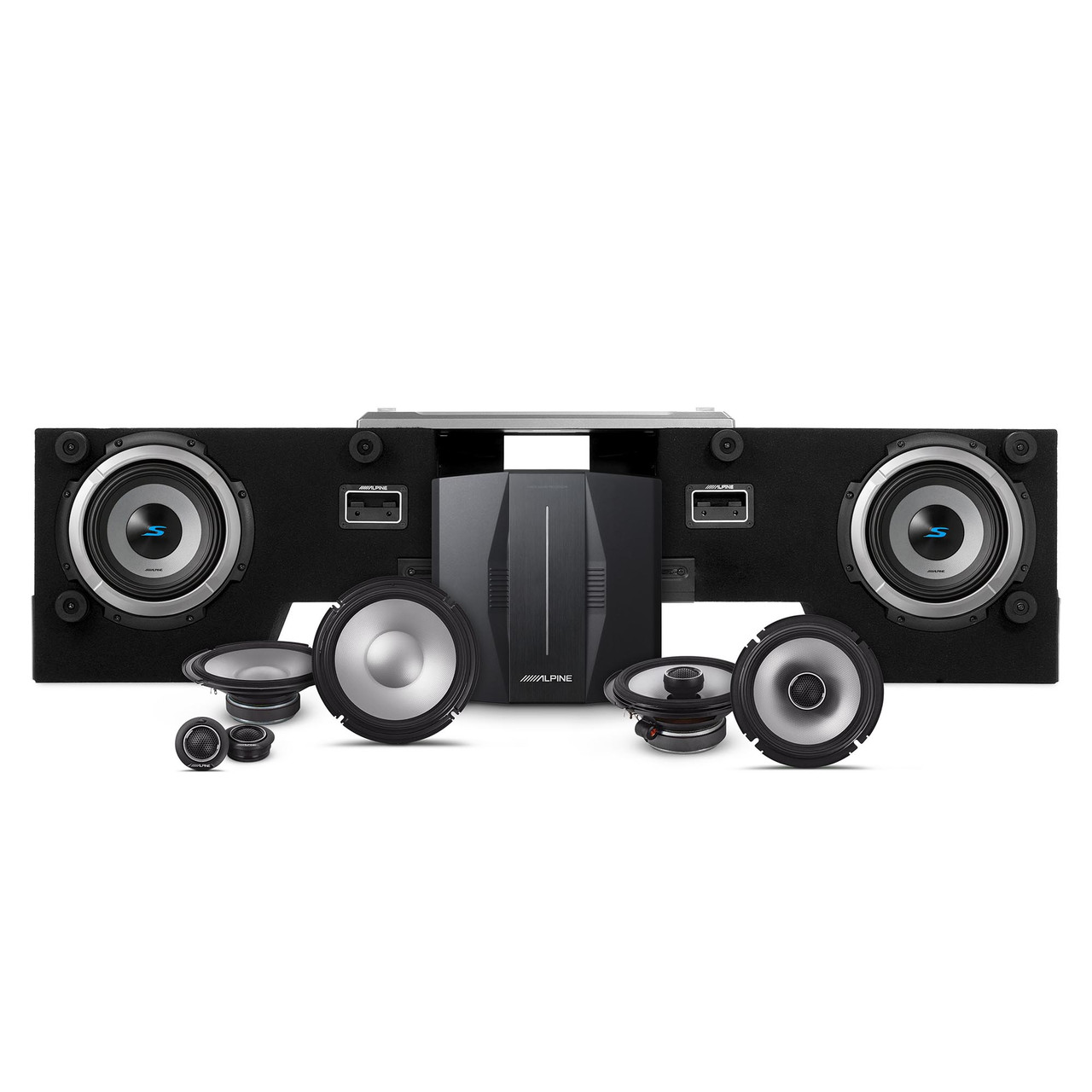 Alpine PSS-23FORD-F150 8-Speaker Premium Sound System Upgrade for