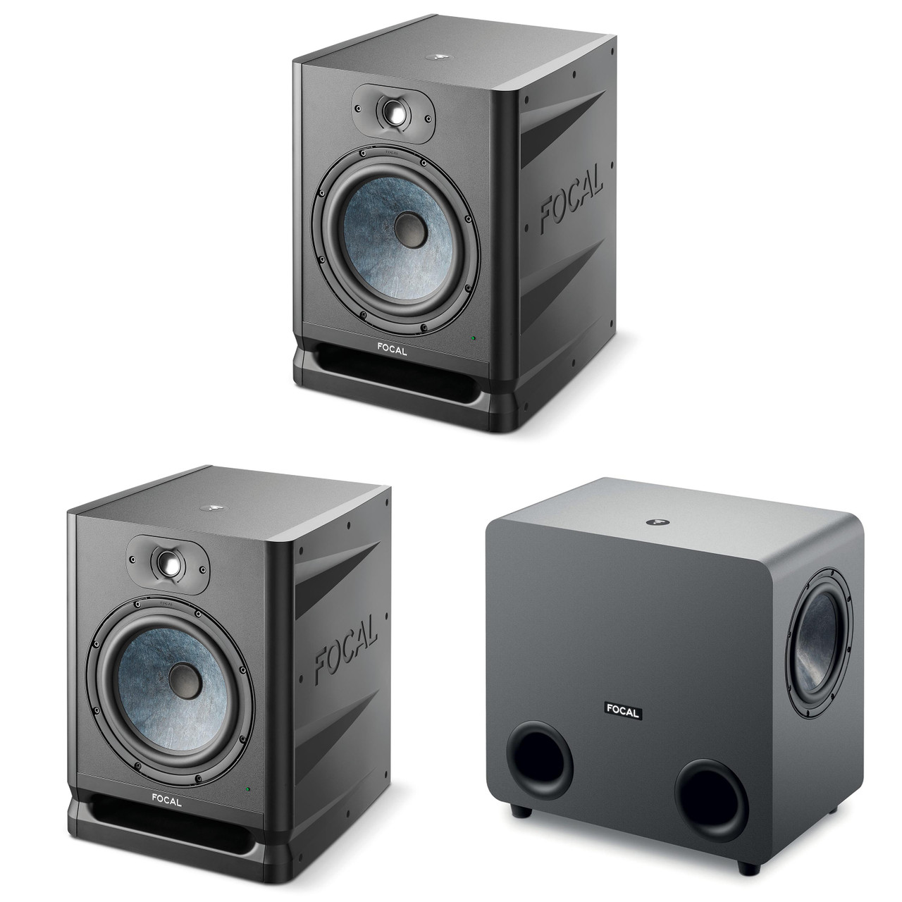 Focal Alpha 80 EVO ペア Focal Alpha 80 Evo (Pair) And Focal Sub One - Creative Audio