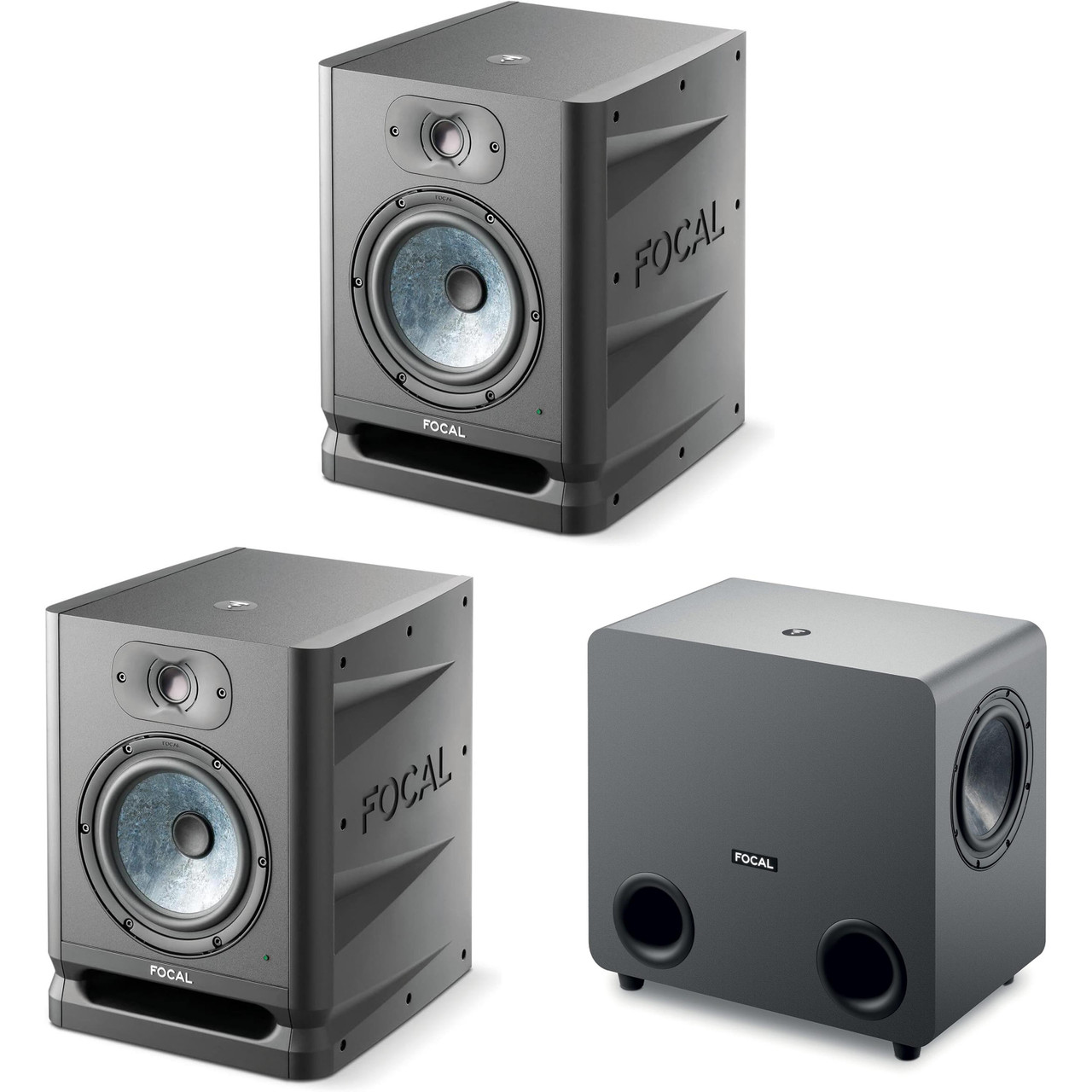 スピーカー・ウーファー FOCAL ALPHA 65 EVO x roland 22 Focal Alpha 65 Evo (Pair) And Focal Sub One - Creative Audio