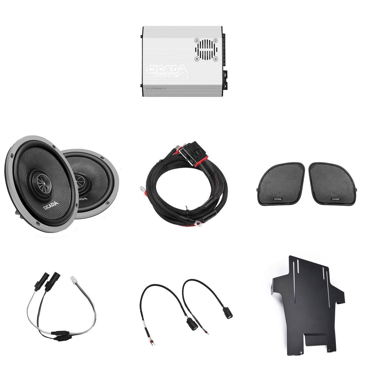 Cicada Audio FLX-CXX 2 Speaker 1000W System for 14-23 HD Road
