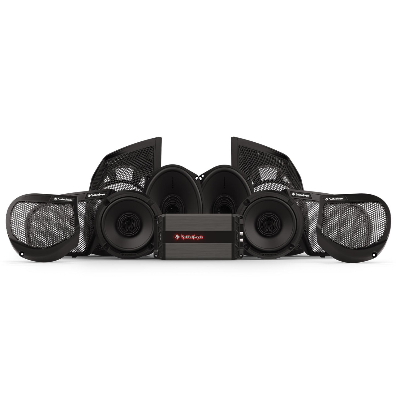 Rockford Fosgate HD24-STG3 Stage-3 Amplified 4-Speaker M5 Audio