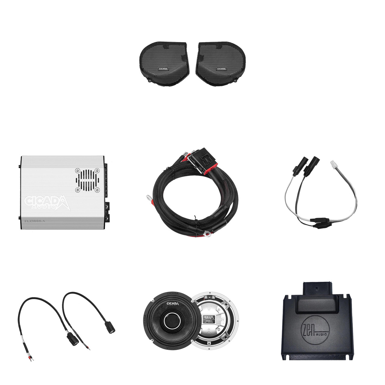 Cicada Audio FLX-CHX 2 Horn Loaded Speaker System for 24+ HD
