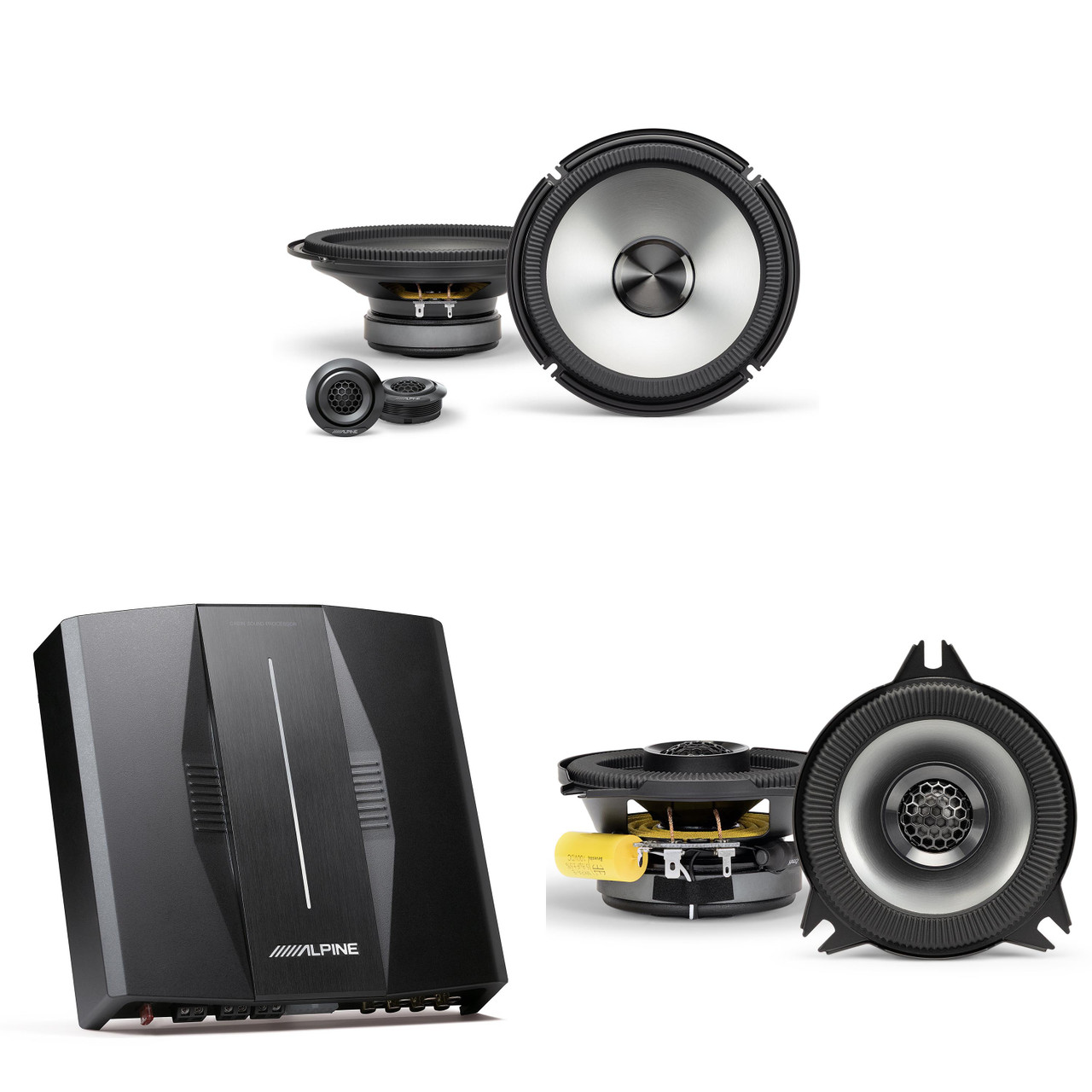 Alpine Optim8 DSP Amp & BassRev™ BRV-S80C 8