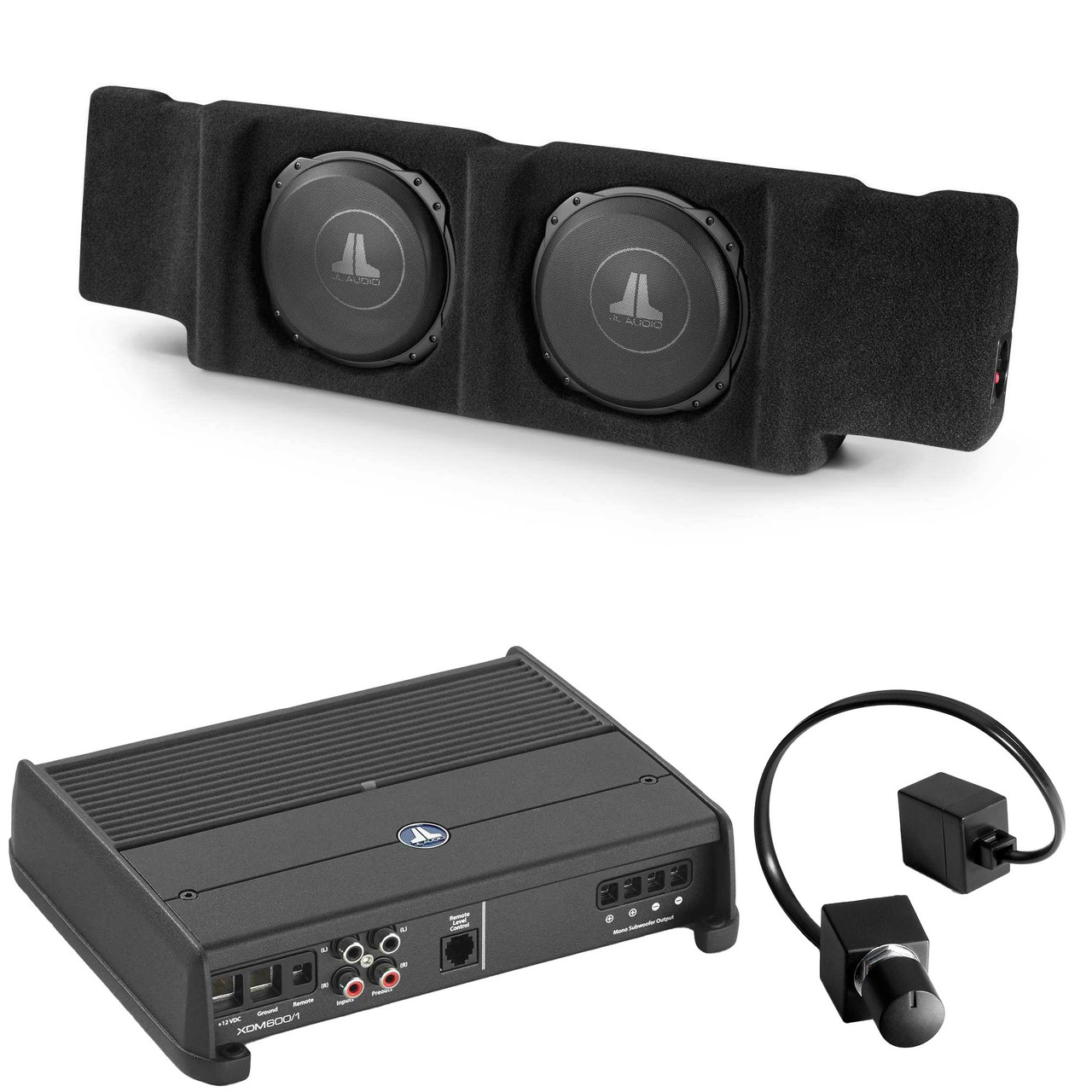 JL Audio SB-GM-SLVCRW/10TW3 Stealthbox w/ Amp bundle for 99-06