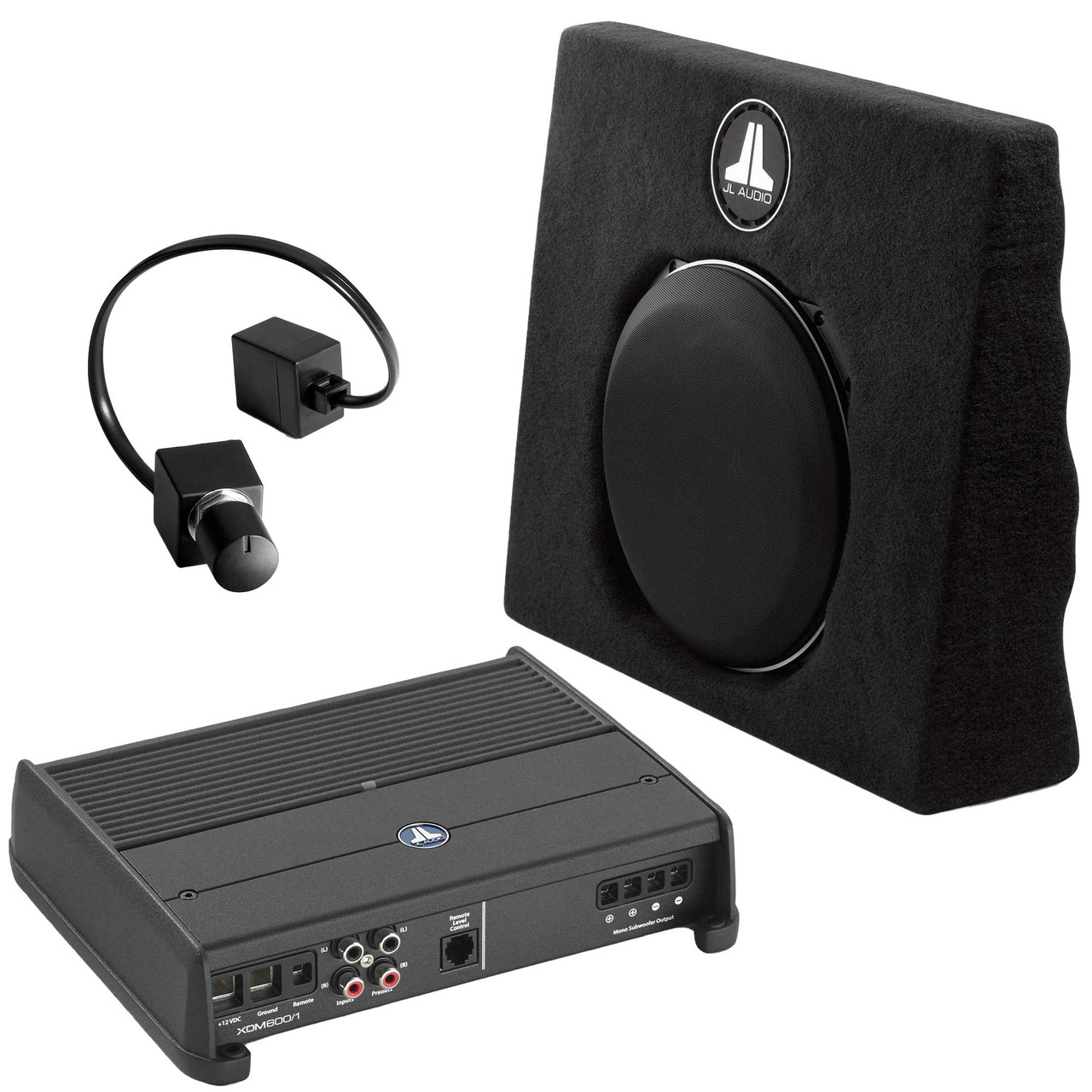 JL Audio SB-T-TUNDCMAX/13TW5v2 Stealthbox w/ Amp bundle for 07-13