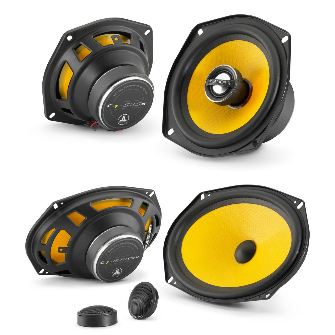 JL Audio for Dodge Ram Truck 1994-2011 Speaker Bundle - C1 6x9