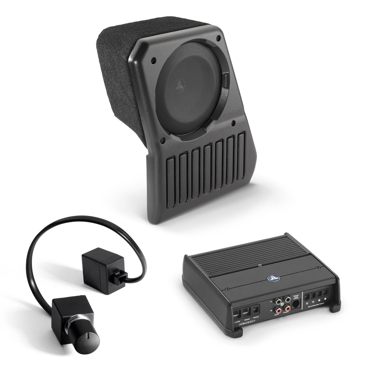 カーオーディオ jl audio subwoofer Jl amplifier JL Audio Jeep JL 4 door Stealthbox and Amp bundle 2018-Up Jeep