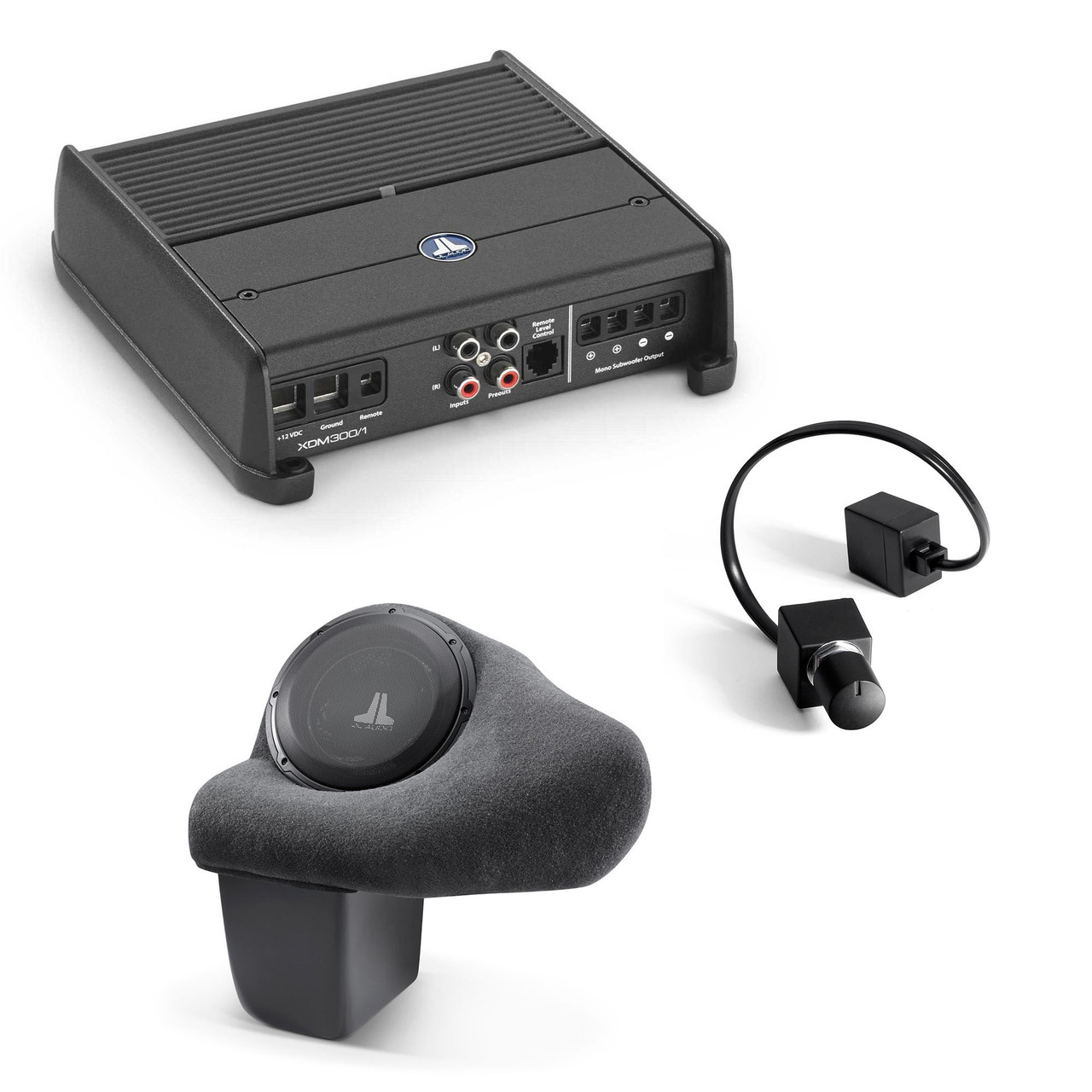 JL Audio Chevrolet Corvette C6 Stealthbox and Amp Bundle, 2005