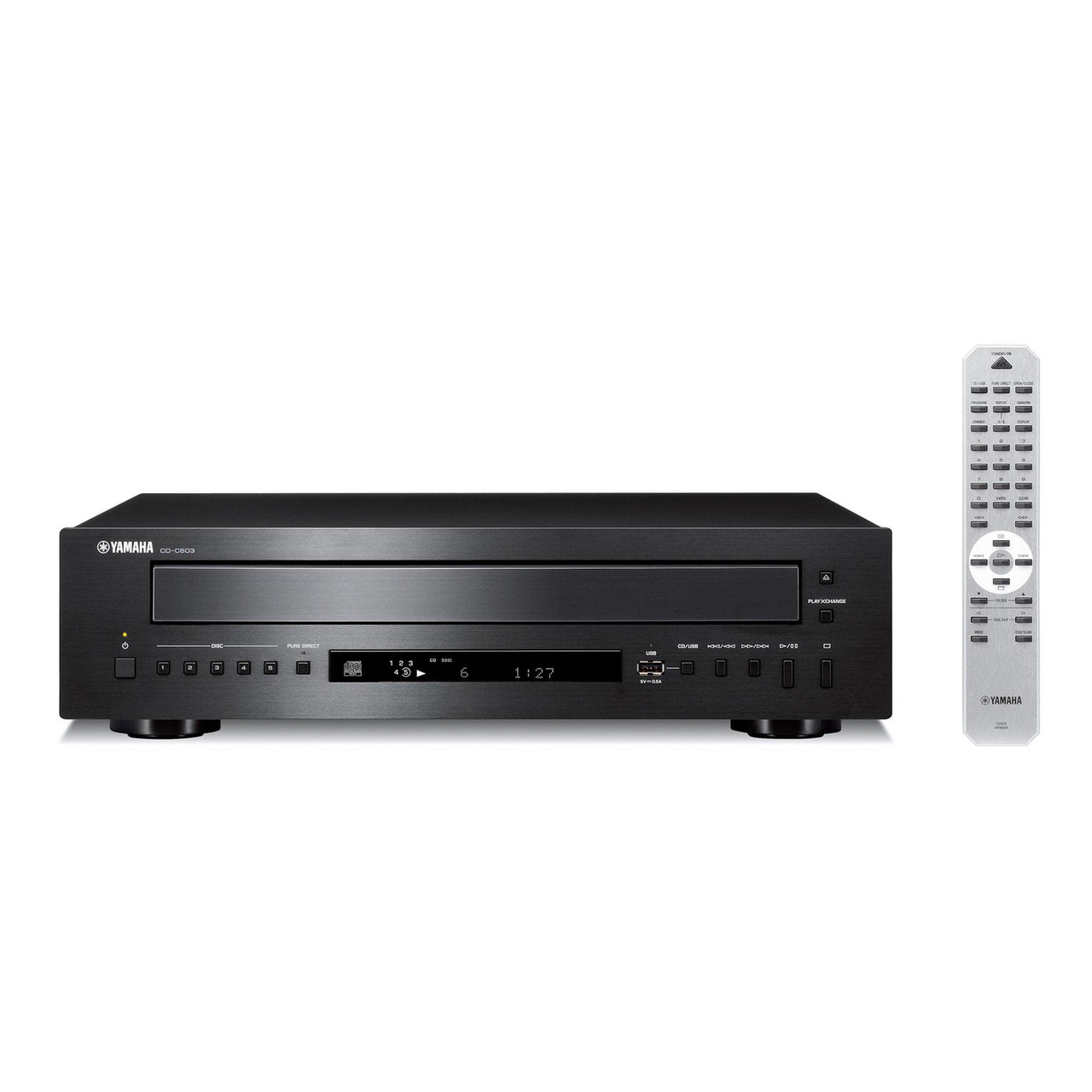 Yamaha CD-C603 5 Disc CD Changer - Black - Used, Good - Creative Audio