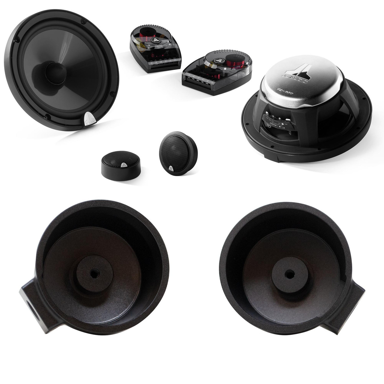 JL Audio C3-650: 6.5-inch Convertible Component/Coaxial Speaker