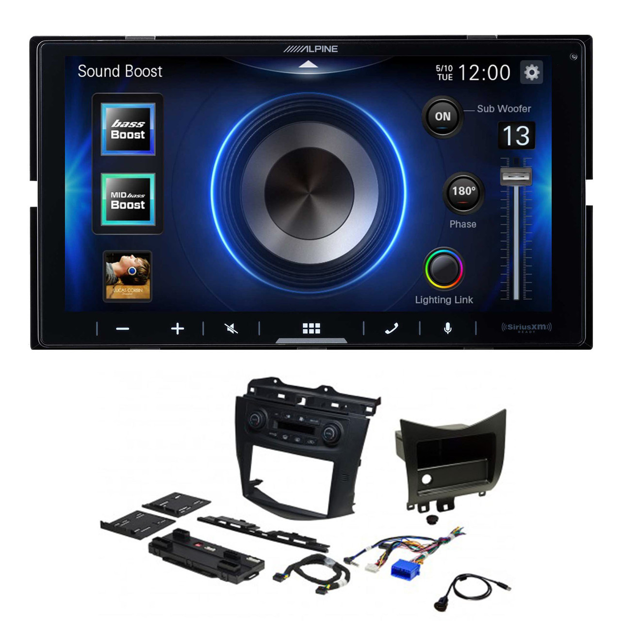 Alpine ILX-W670 7-Inch Mech-less Receiver w/ PAC RPK4-HD1101 2003