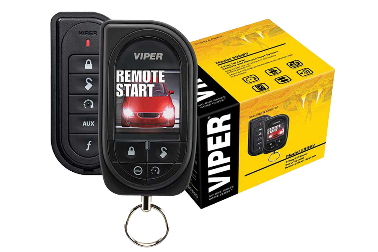 トヨタ　VIPER 5906V Viper 5906V Responder HD Sst 2way Security W/Remote Start - Used