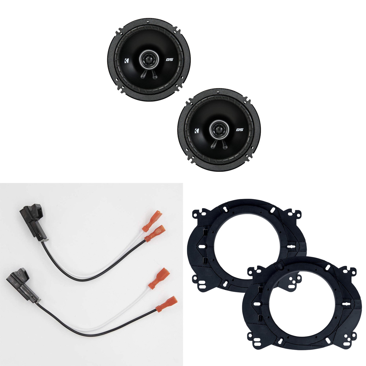 KICKER Speakers 6.5 inch for Chevrolet Silverado 1999-2006 Upgrade