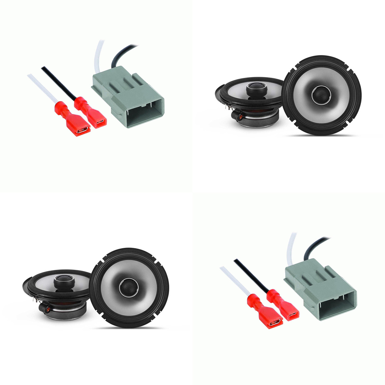 Alpine 6.5インチ スピーカー Alpine Speakers 6.5 inch for Honda Civic 2002-2020 Upgrade Kit - 4