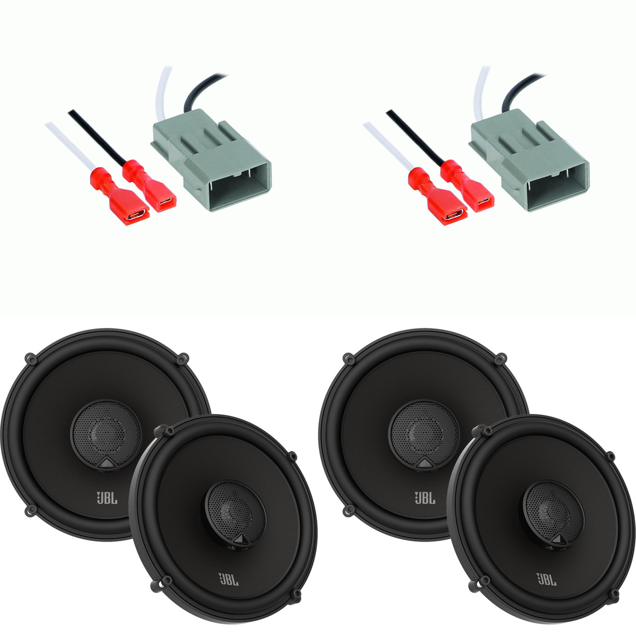JBL Speakers 6.5 inch for Honda Civic 2002-2020 Upgrade Kit - 4