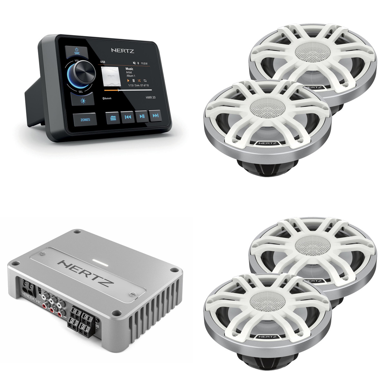 Hertz Marine Wake Boat Audio System – HEX 6.5