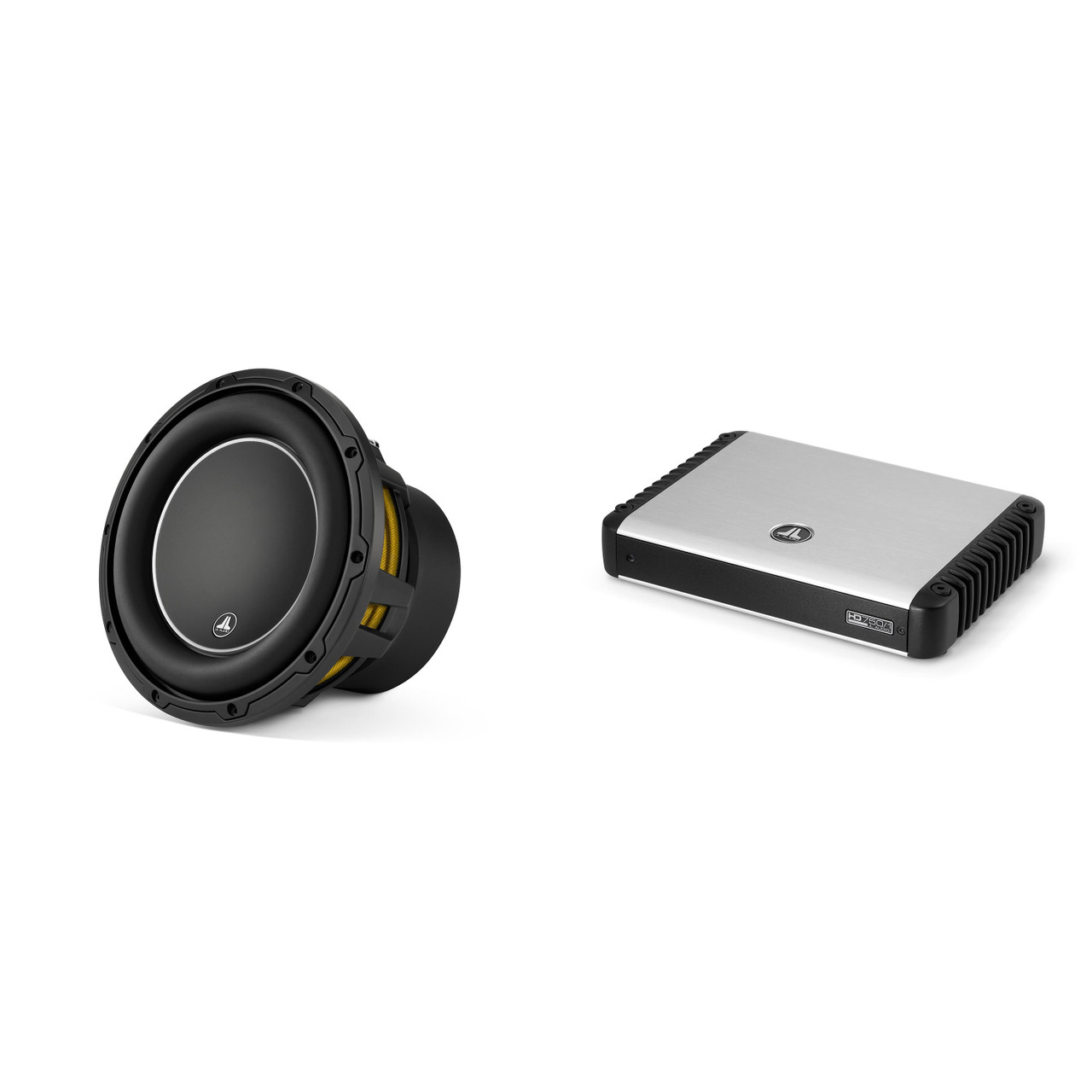 カーオーディオ jl audio subwoofer Jl amplifier JL Audio HD750/1 Monoblock Amplifier & 10W6v3-D4 10