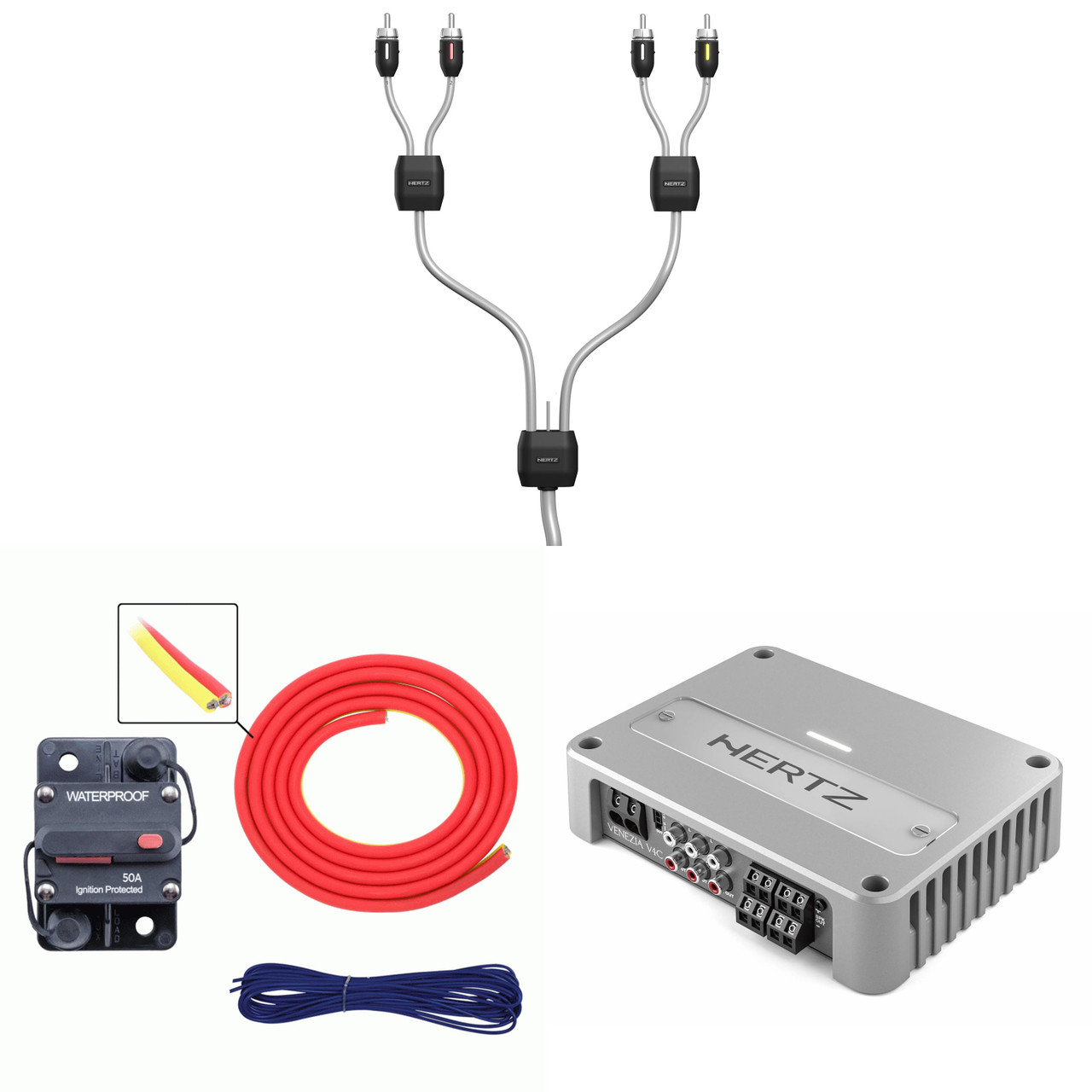 Hertz Marine Amplifier Upgrade Kit – Venezia Compact V4C 4-Channel