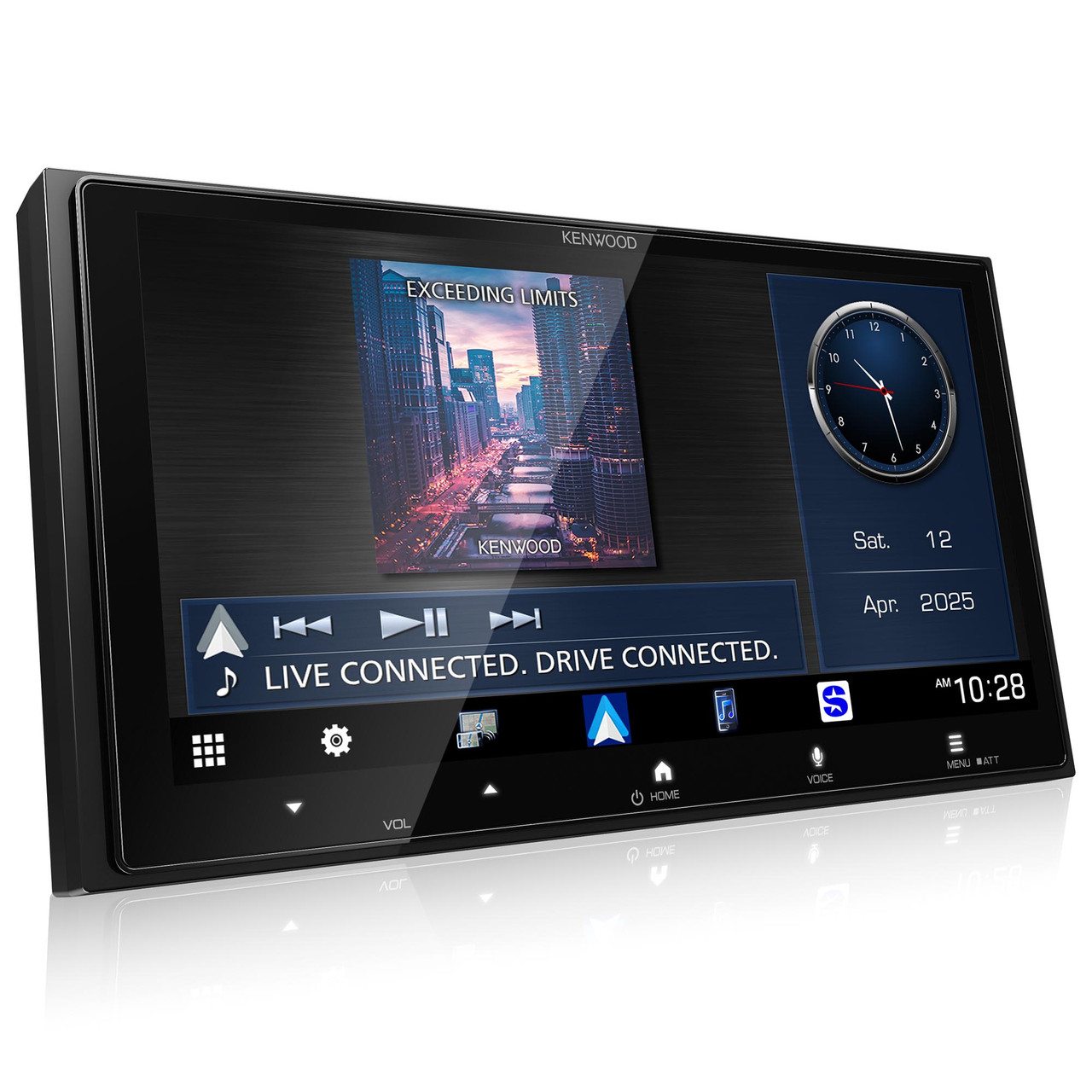 KENWOOD トランシーバー LCDディスプレイ付き Kenwood DMX8710S Digital Multimedia Receiver with Bluetooth