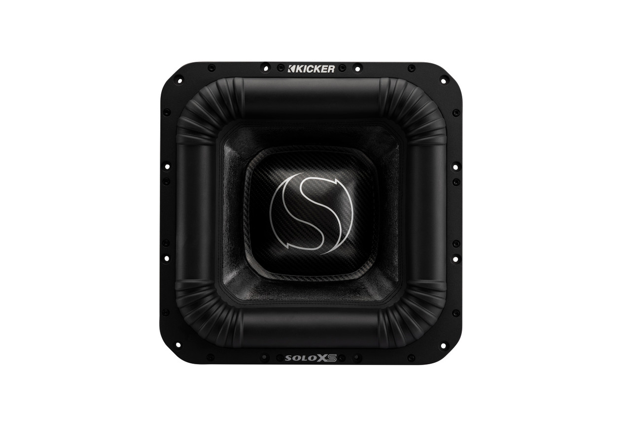 KICKER 52L7XS151 - 15 Inch SoloXS L7XS 1 Ohm DVC Square Subwoofer