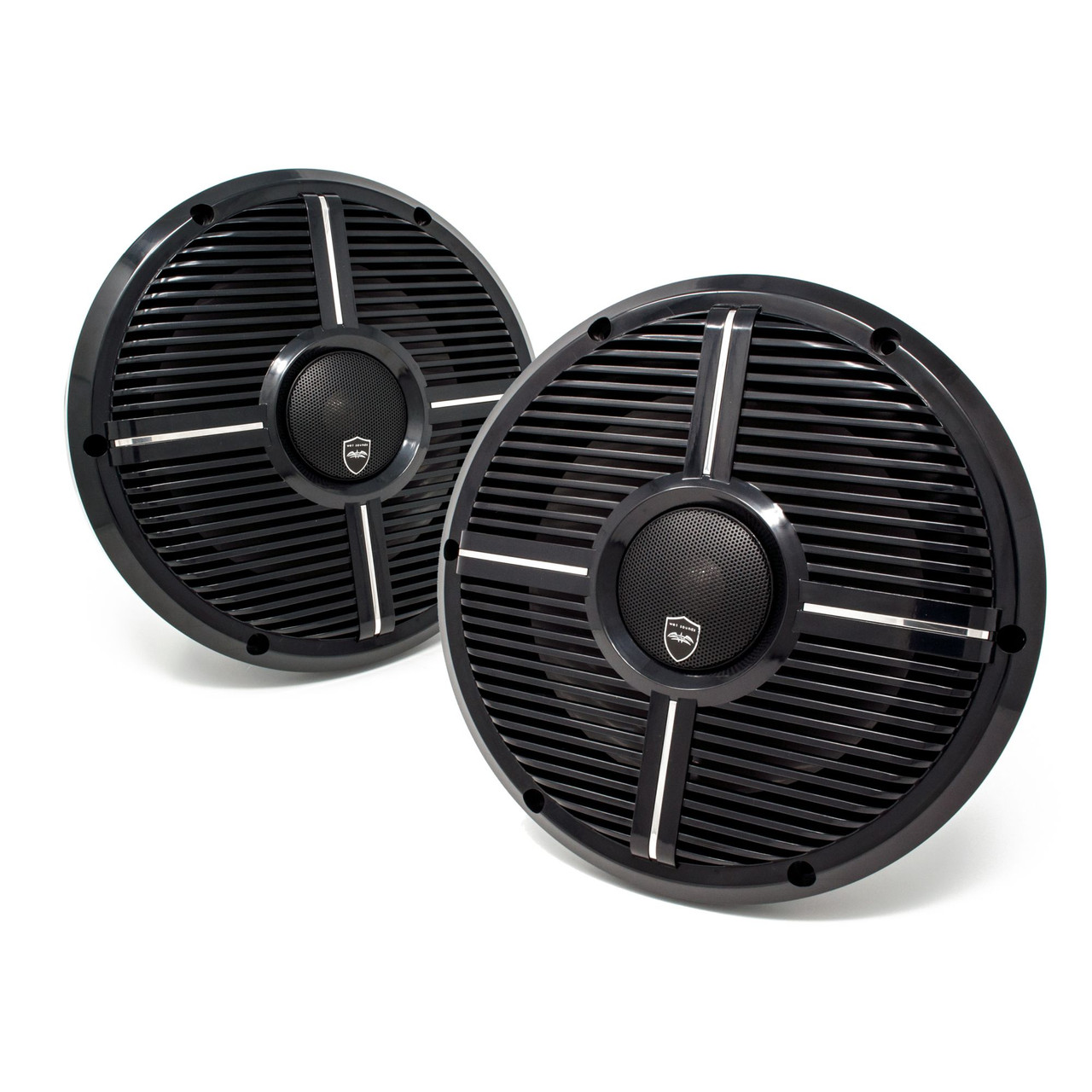 Wet Sounds REVO 10CX XW-B Black XW Grill 10 Inch Marine High