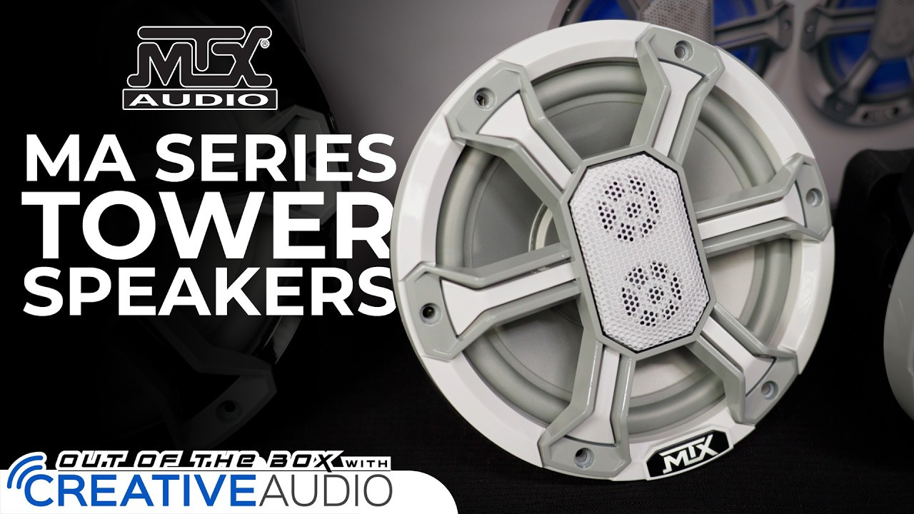 MTX MA Series In-Boat & Tower Speakers | Product Overview