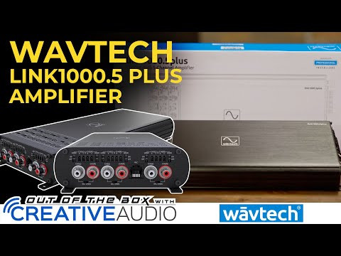 Wavtech Link1000.5 Plus Amplifier Unboxing and Overview - Out of the Box