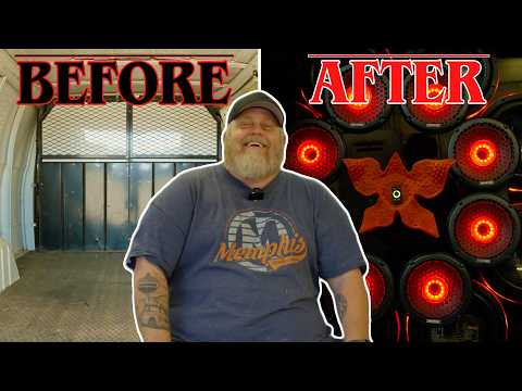 We Built the ULTIMATE Stranger Things SEMA Van in 9 Days!