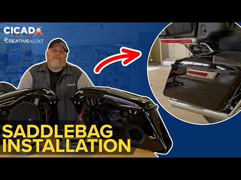 How to Install Cicada Replacement Saddlebags on your Harley