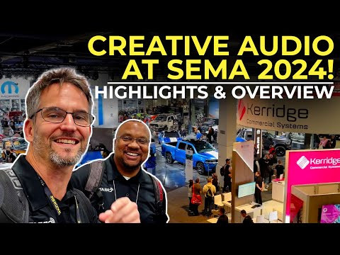 Creative Audio at SEMA 2024! | Highlights & Experience
