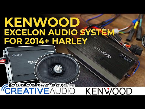 Kenwood Excelon Audio System for 2014+ Harley Overview and Unboxing - Out of the Box