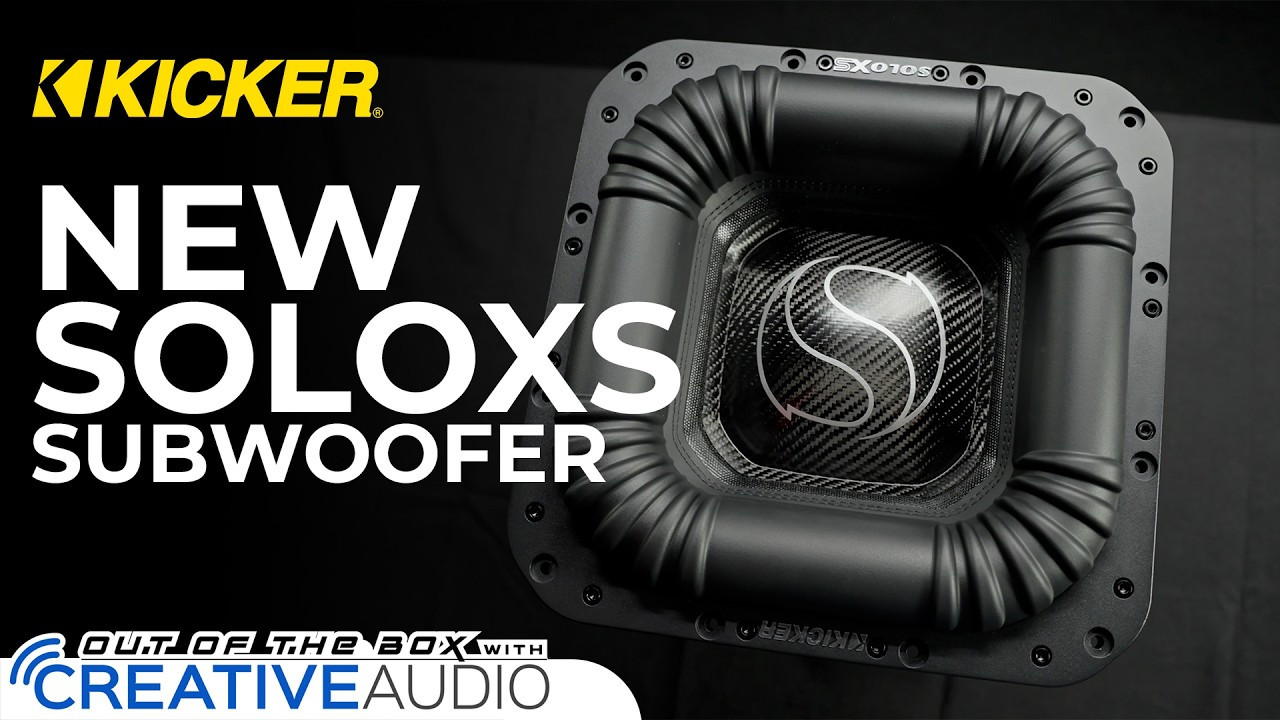 The NEW Kicker SoloXS Subwoofer is Here! | Product Overview