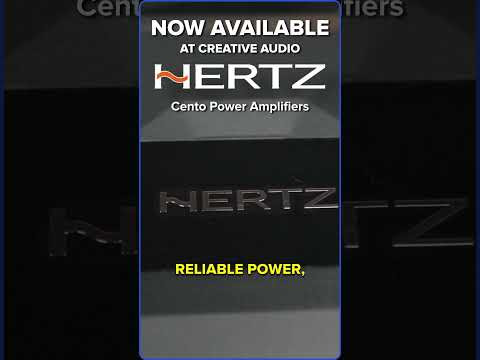 Hertz Audio Cento Power Series of Amplifier are NOW AVAILABLE! | New at Creative Audio